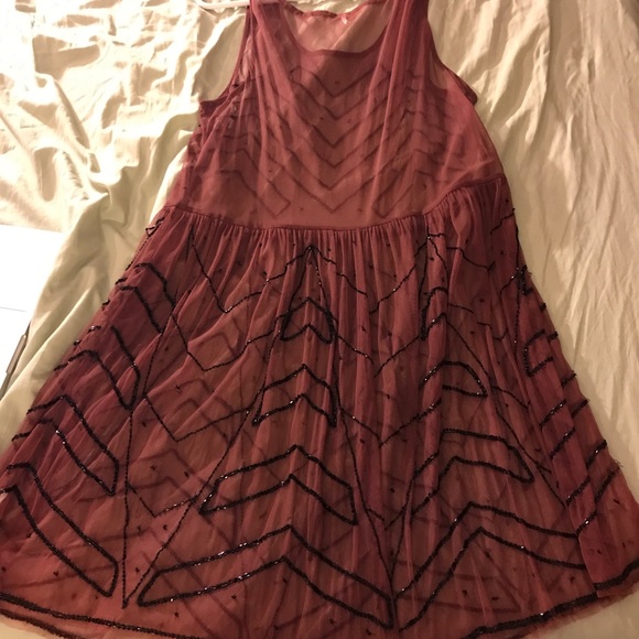 Free people mesh sequin slip dress - Picture 4 of 10